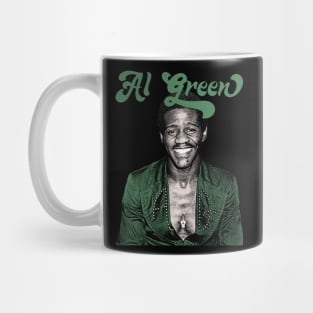 Al Green Retro 70s Style Fan Art Design Mug